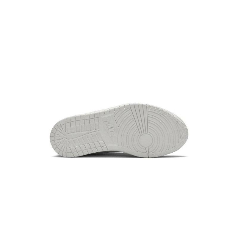 Dámské Boty Air Jordan 1 Low Slip Bílý Šedá