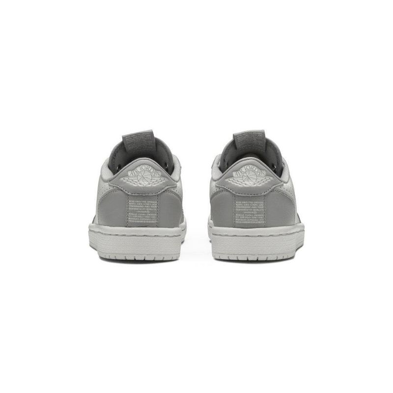 Dámské Boty Air Jordan 1 Low Slip Bílý Šedá