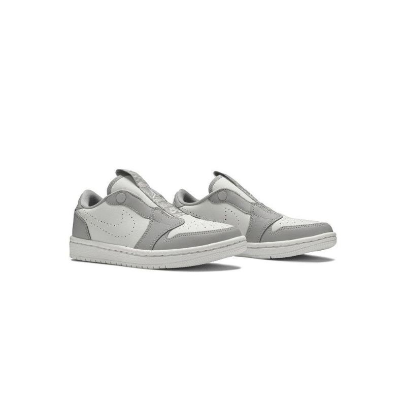 Dámské Boty Air Jordan 1 Low Slip Bílý Šedá