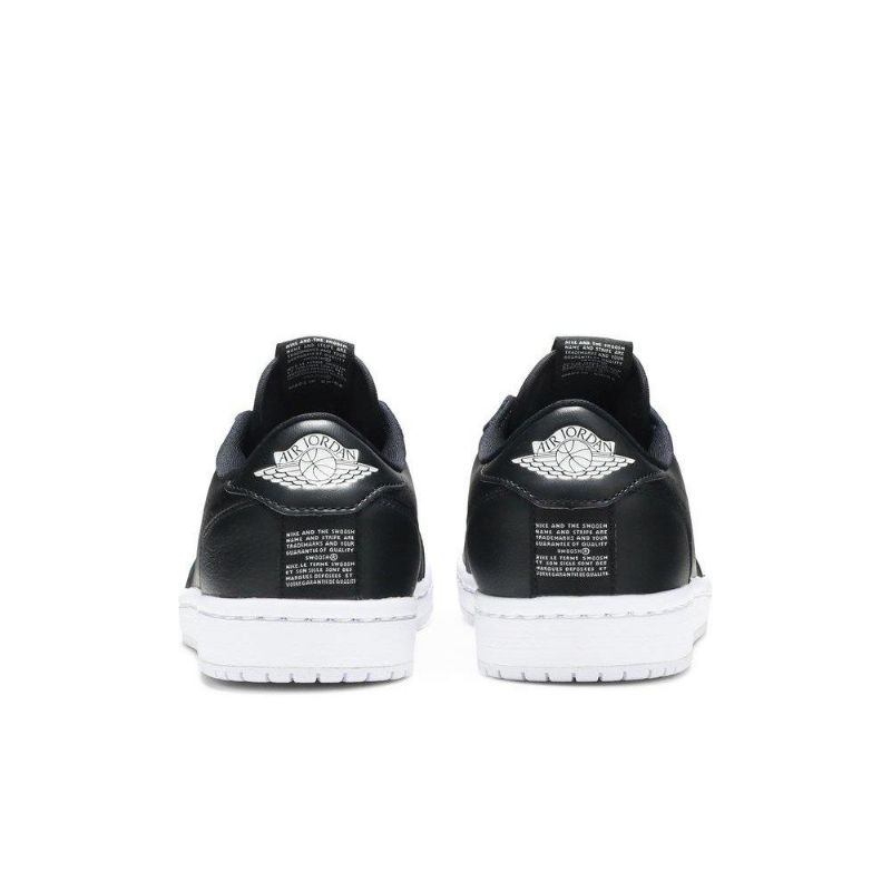 Dámské Boty Air Jordan 1 Low Slip Černá Bílý