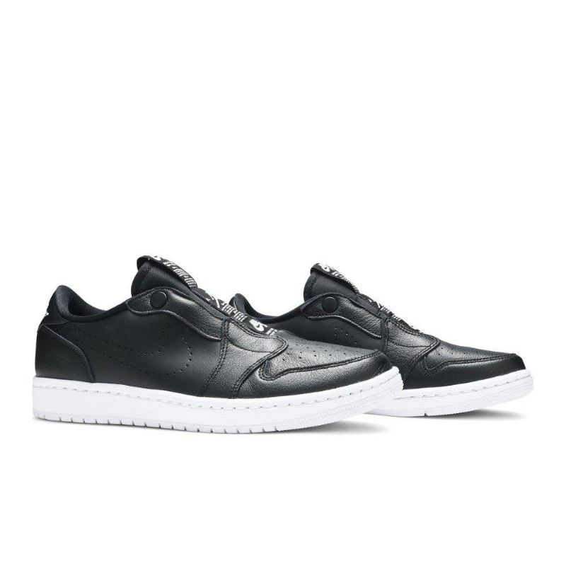 Dámské Boty Air Jordan 1 Low Slip Černá Bílý
