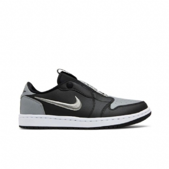 Dámské Boty Air Jordan 1 Low Slip Černá Šedá Bílý