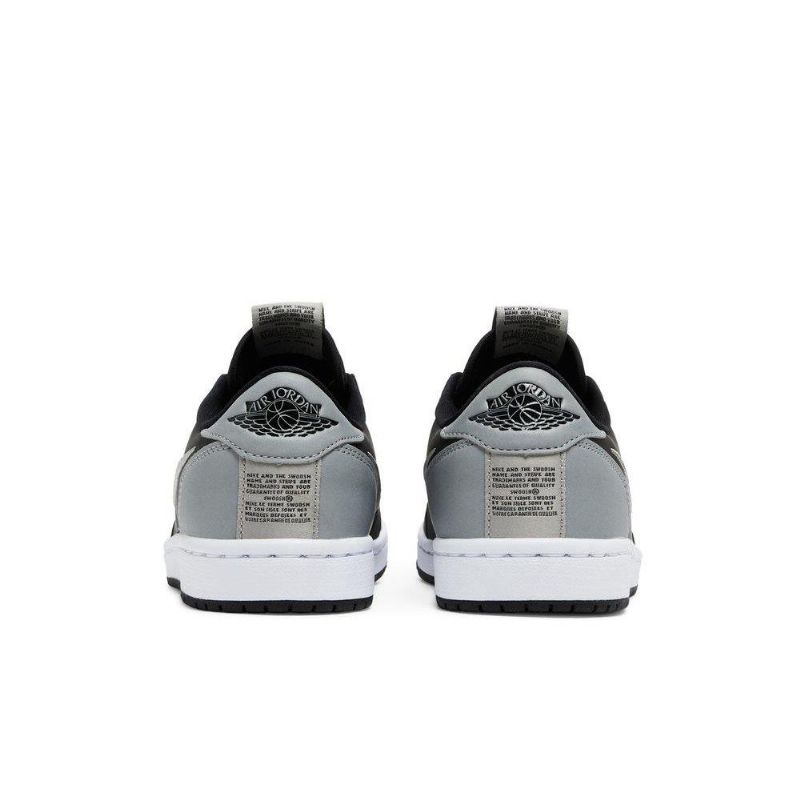 Dámské Boty Air Jordan 1 Low Slip Černá Šedá Bílý