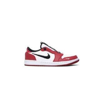 Dámské Boty Air Jordan 1 Low Slip Červená Bílá Černá