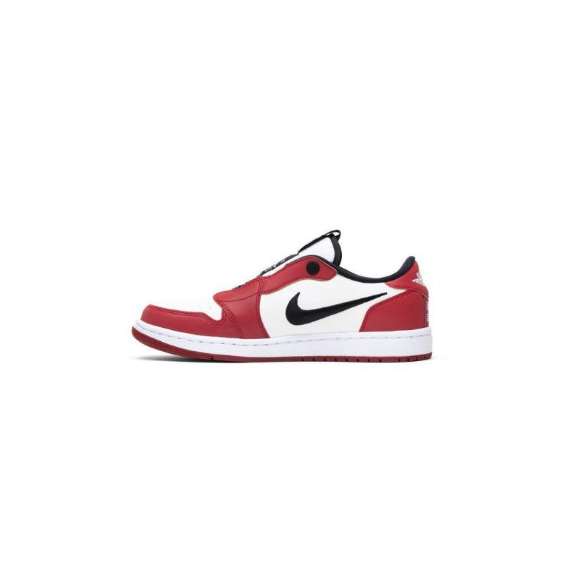 Dámské Boty Air Jordan 1 Low Slip Červená Bílá Černá