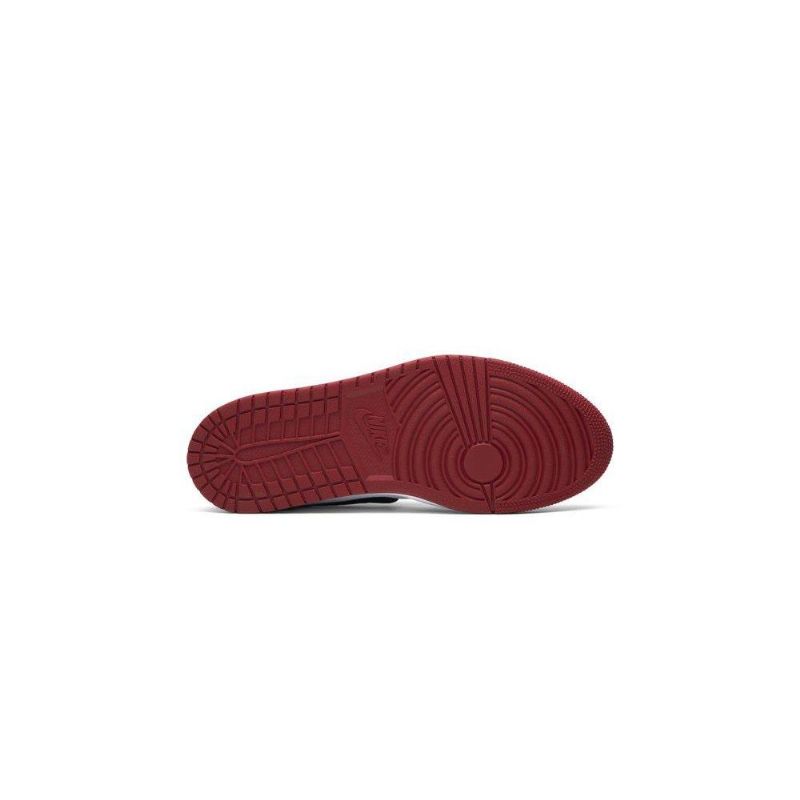 Dámské Boty Air Jordan 1 Low Slip Červená Bílá Černá