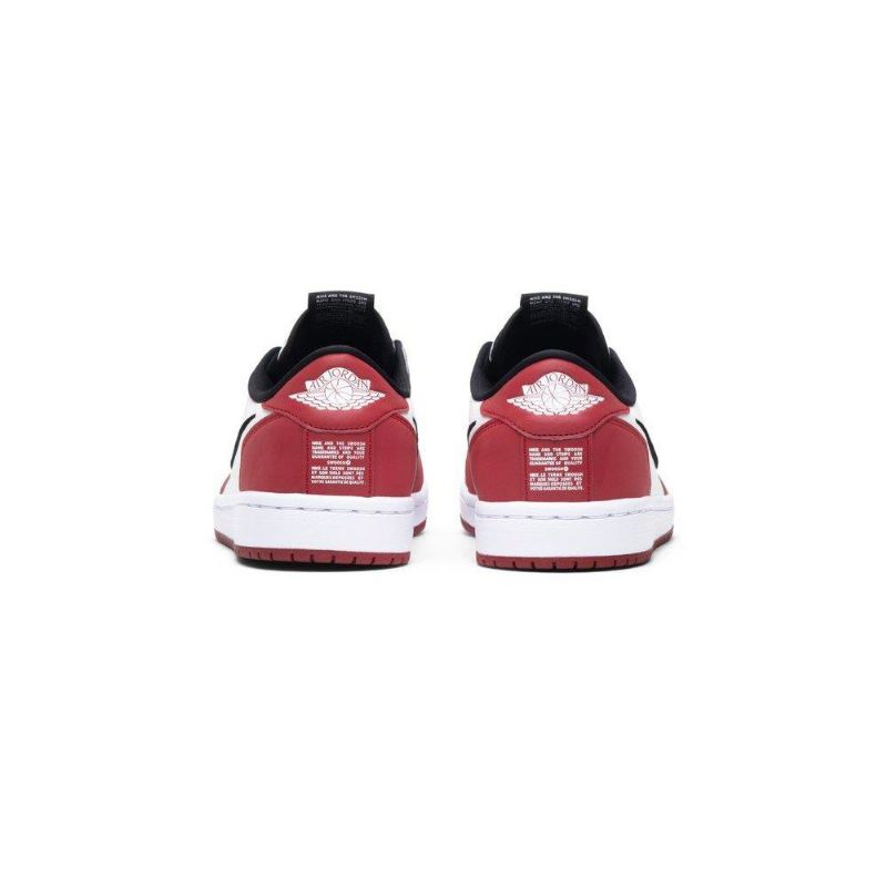 Dámské Boty Air Jordan 1 Low Slip Červená Bílá Černá