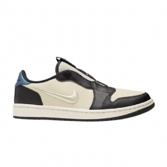 Dámské Boty Air Jordan 1 Low Slip Khaki Černá Modrý