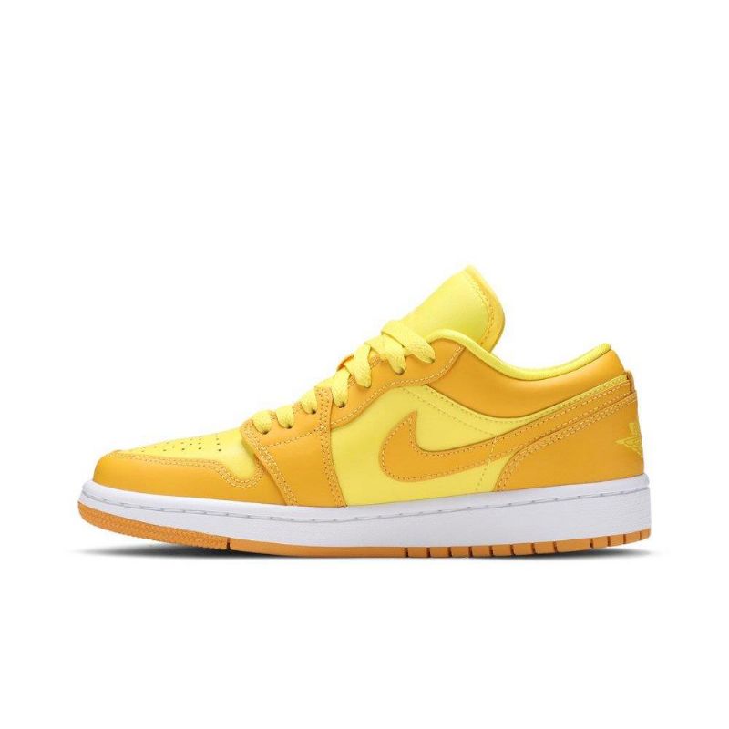 Dámské Boty Air Jordan 1 Low Žlutá Bílý