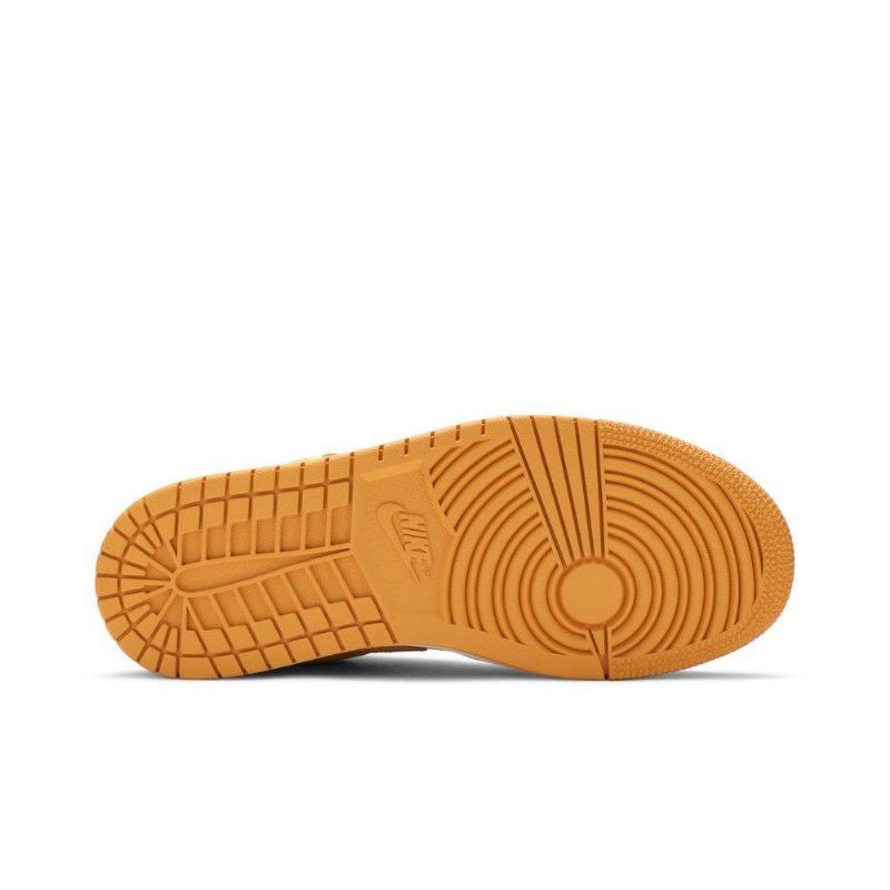 Dámské Boty Air Jordan 1 Low Žlutá Bílý