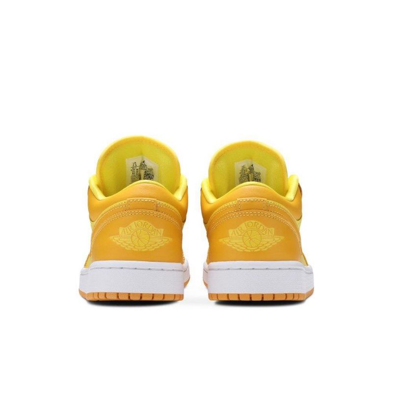 Dámské Boty Air Jordan 1 Low Žlutá Bílý