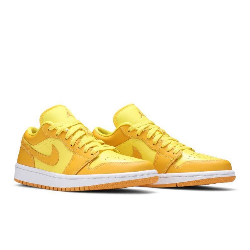 Dámské Boty Air Jordan 1 Low Žlutá Bílý