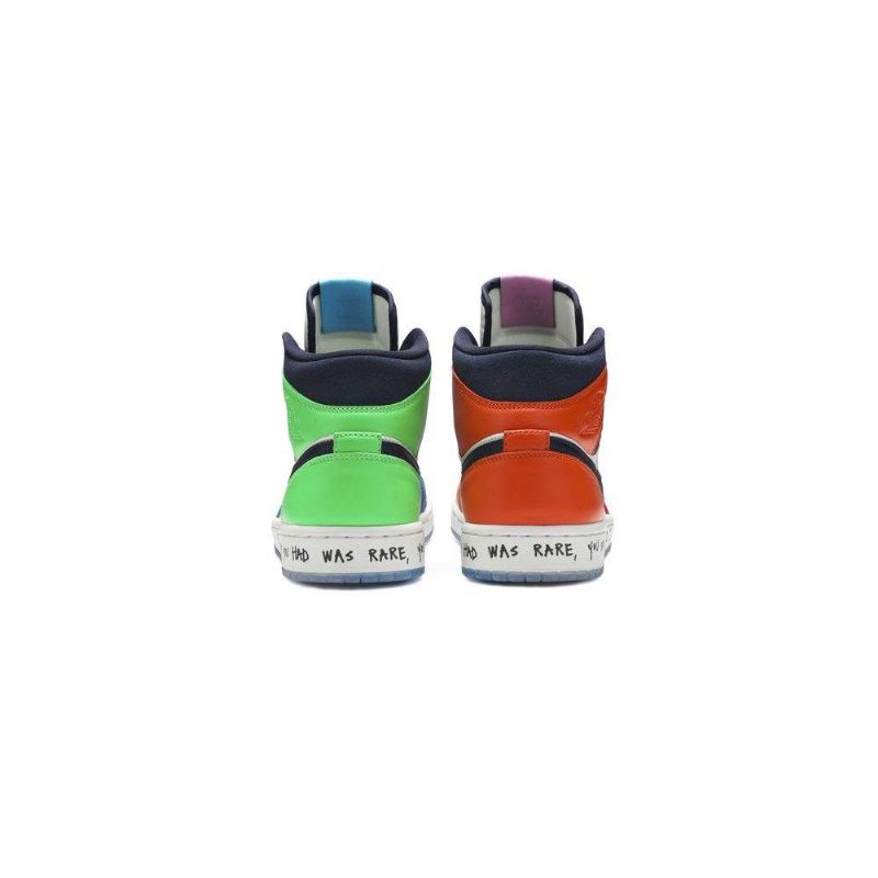 Dámské Boty Air Jordan 1 Melody Ehsani Mid Bílý Vícebarevná