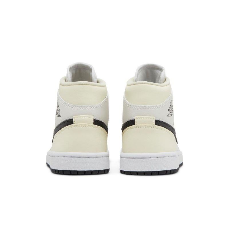 Dámské Boty Air Jordan 1 Mid Béžová Černá Bílý