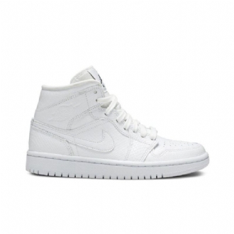 Dámské Boty Air Jordan 1 Mid Bílý