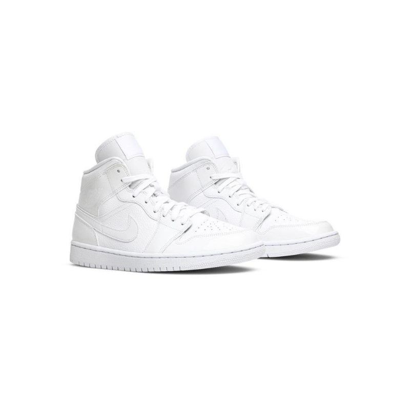 Dámské Boty Air Jordan 1 Mid Bílý
