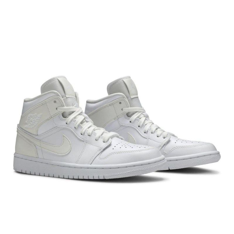 Dámské Boty Air Jordan 1 Mid Bílý