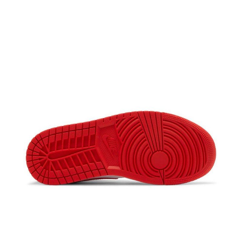 Dámské Boty Air Jordan 1 Mid Bílý Červené