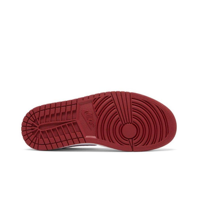 Dámské Boty Air Jordan 1 Mid Bílý Červené