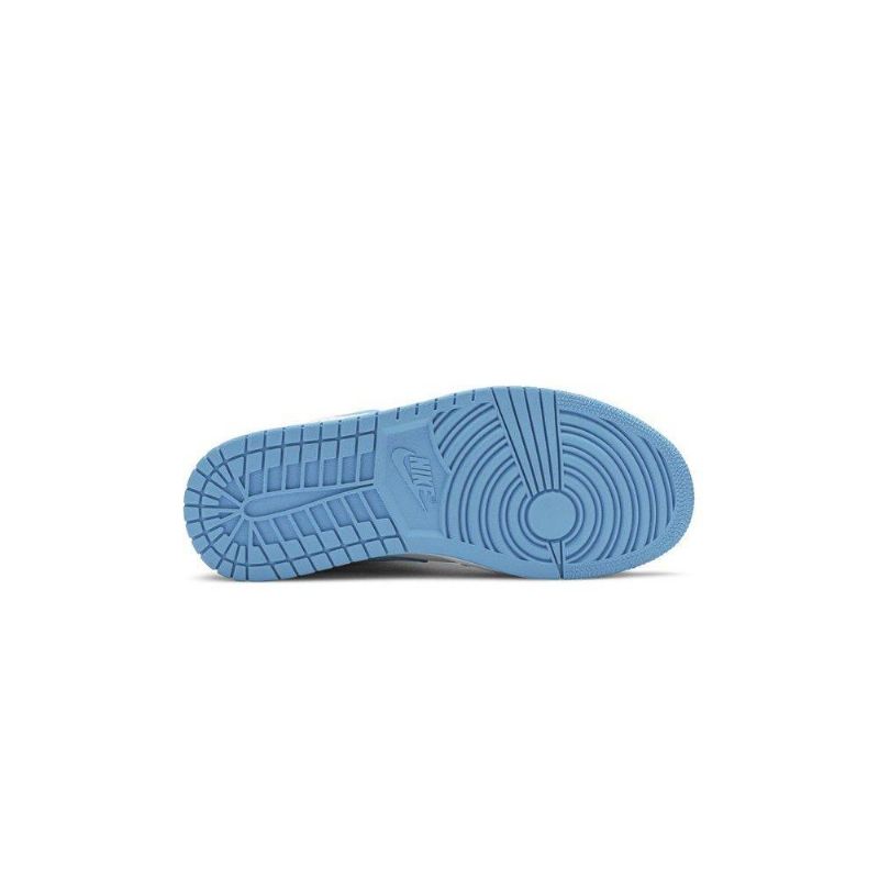Dámské Boty Air Jordan 1 Mid Bílý Modrý
