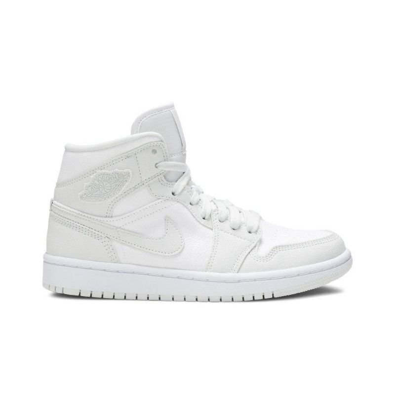 Dámské Boty Air Jordan 1 Mid Bílý Šedá