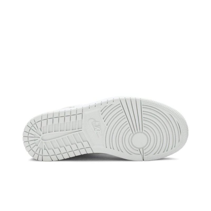 Dámské Boty Air Jordan 1 Mid Bílý Šedá
