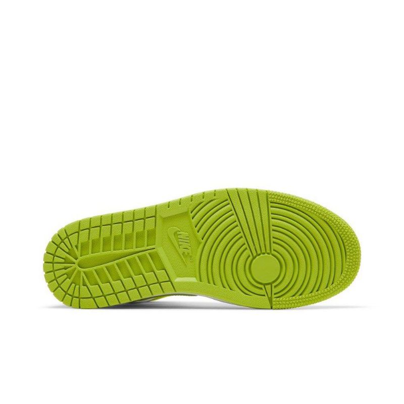 Dámské Boty Air Jordan 1 Mid Bílý Zelená