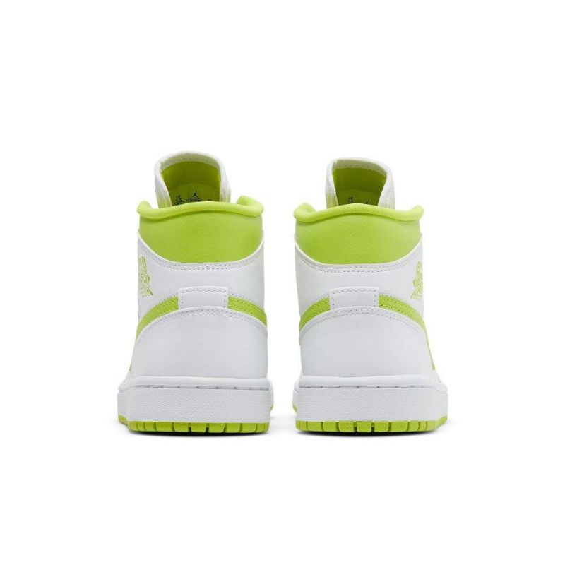 Dámské Boty Air Jordan 1 Mid Bílý Zelená