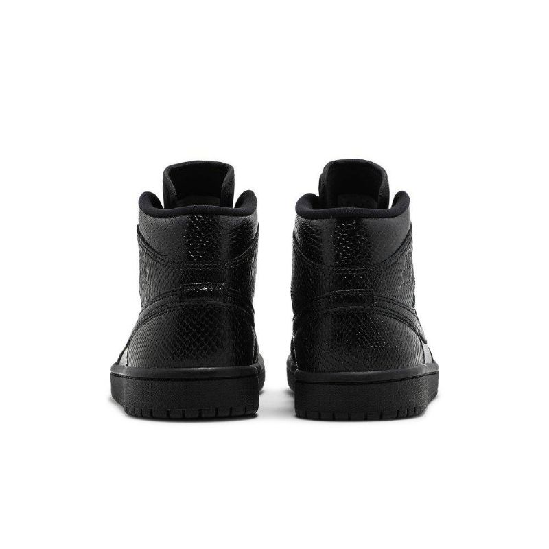Dámské Boty Air Jordan 1 Mid Černá Bílý