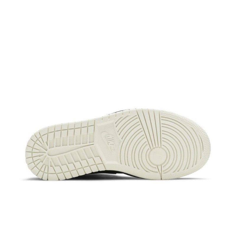 Dámské Boty Air Jordan 1 Mid Černá Bílý