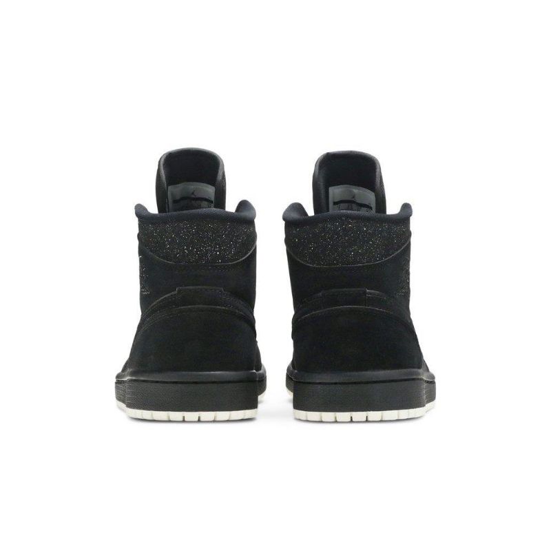 Dámské Boty Air Jordan 1 Mid Černá Bílý