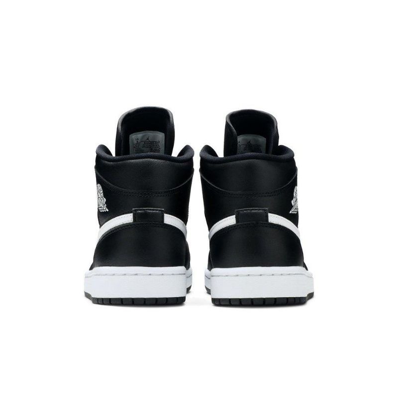 Dámské Boty Air Jordan 1 Mid Černá Bílý