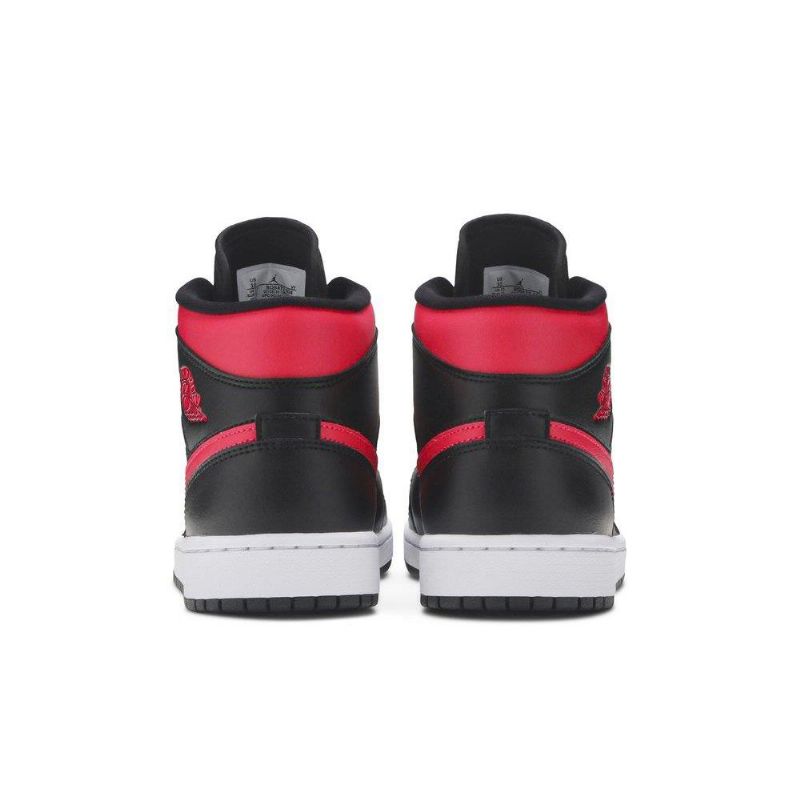 Dámské Boty Air Jordan 1 Mid Černá Červené Bílý