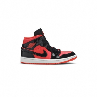 Dámské Boty Air Jordan 1 Mid Červené Černá