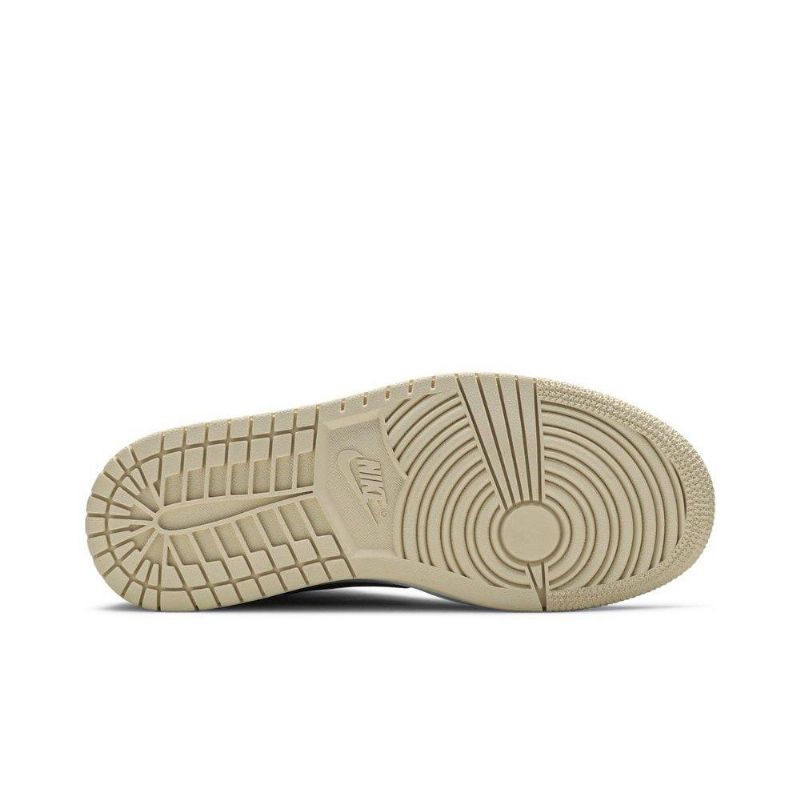 Dámské Boty Air Jordan 1 Mid Khaki Černá Bílý