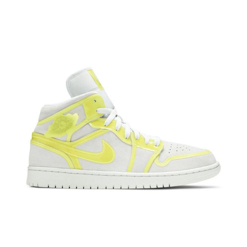 Dámské Boty Air Jordan 1 Mid Lx Bílý Žlutá