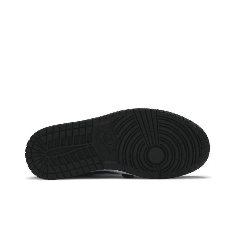 Dámské Boty Air Jordan 1 Mid Modrý Bílý Černá