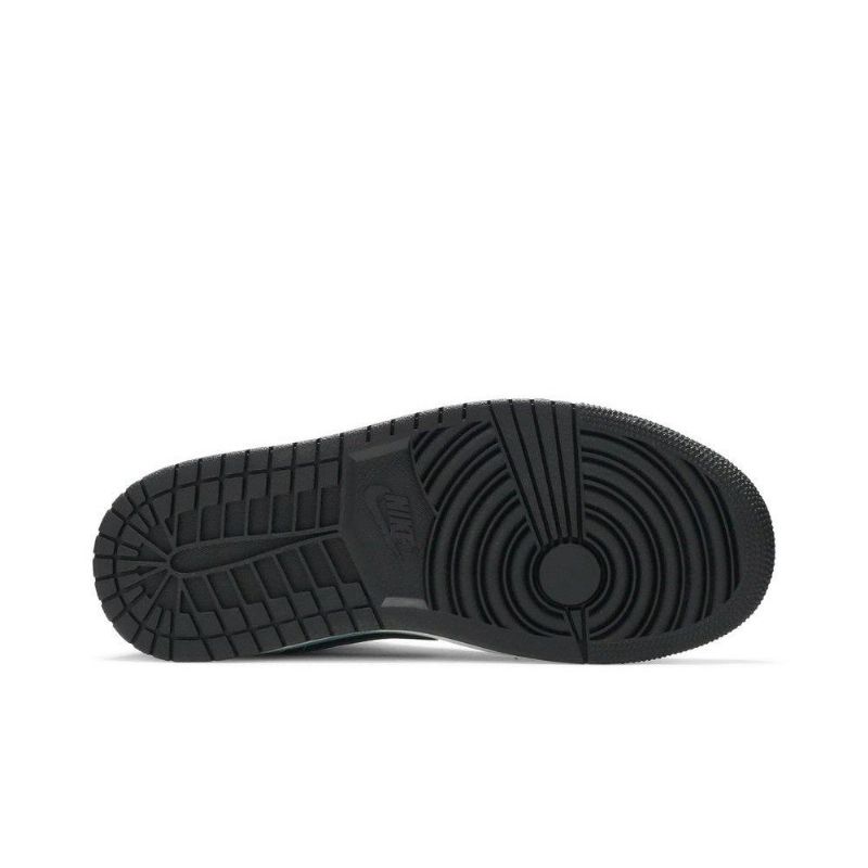 Dámské Boty Air Jordan 1 Mid Modrý Černá Bílý