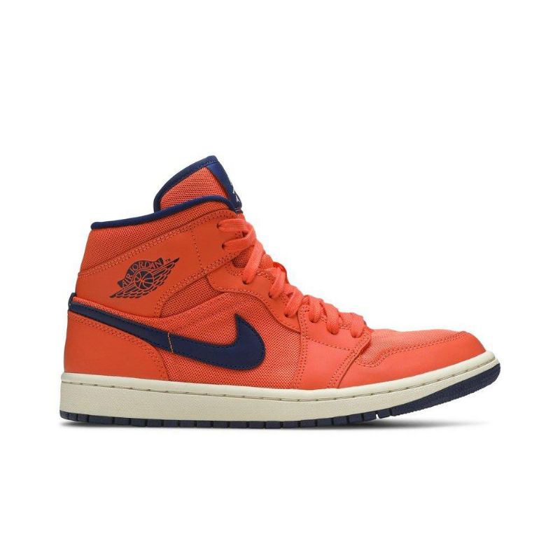 Dámské Boty Air Jordan 1 Mid Oranžový Modrý