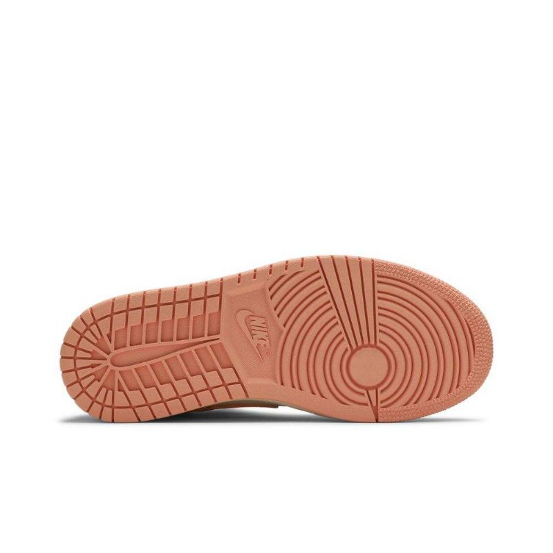 Dámské Boty Air Jordan 1 Mid Oranžový Růžová Khaki