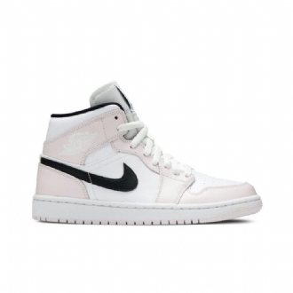 Dámské Boty Air Jordan 1 Mid Růžová Bílý Černá