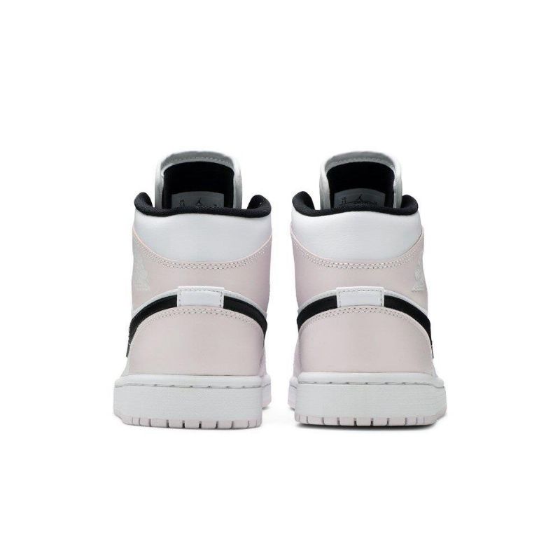 Dámské Boty Air Jordan 1 Mid Růžová Bílý Černá