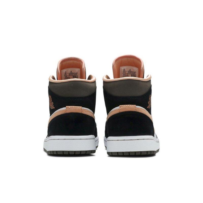 Dámské Boty Air Jordan 1 Mid Se Bílý Černá Růžová