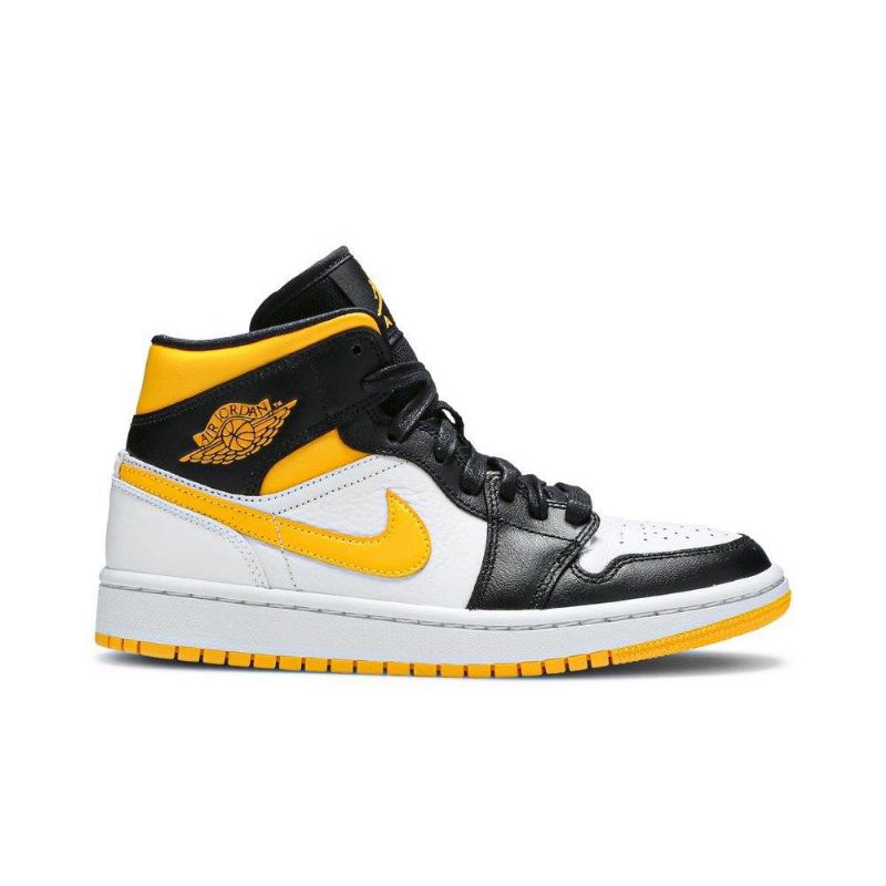 Dámské Boty Air Jordan 1 Mid Se Bílý Oranžový Černá