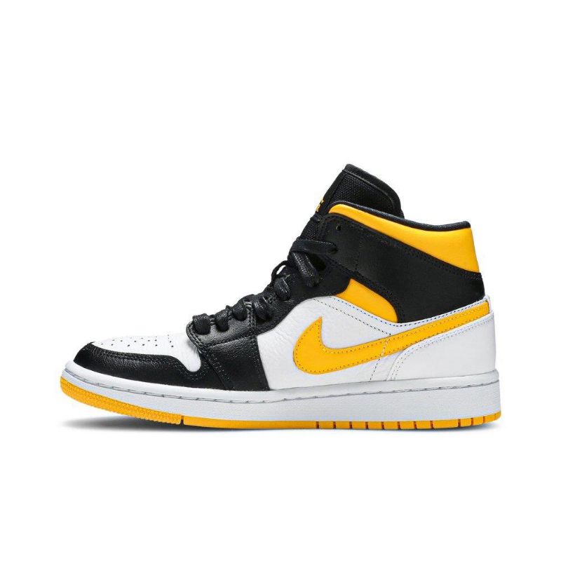 Dámské Boty Air Jordan 1 Mid Se Bílý Oranžový Černá