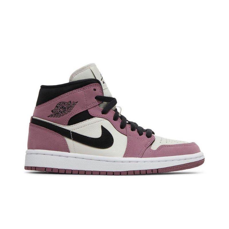 Dámské Boty Air Jordan 1 Mid Se Bílý Růžová Černá
