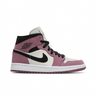 Dámské Boty Air Jordan 1 Mid Se Bílý Růžová Černá