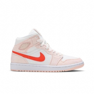 Dámské Boty Air Jordan 1 Mid Se Bílý Růžová Oranžový