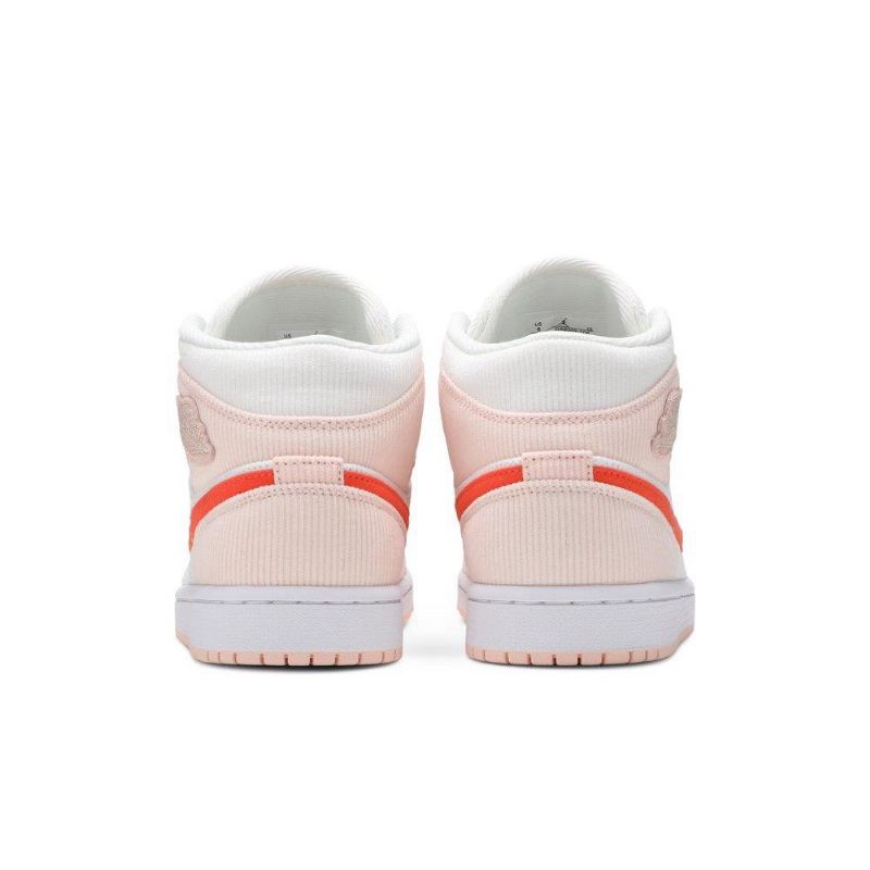 Dámské Boty Air Jordan 1 Mid Se Bílý Růžová Oranžový