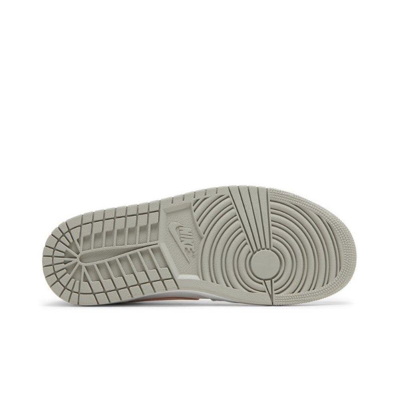 Dámské Boty Air Jordan 1 Mid Se Bílý Šedá Růžová